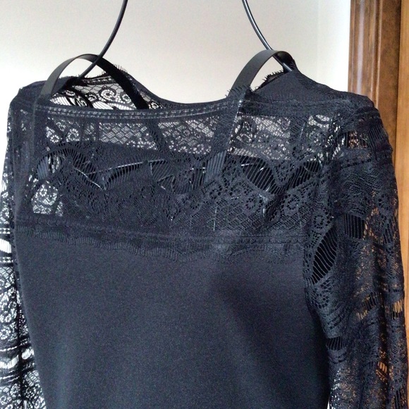 Escada black top, Size Small, pristine - Picture 2 of 6